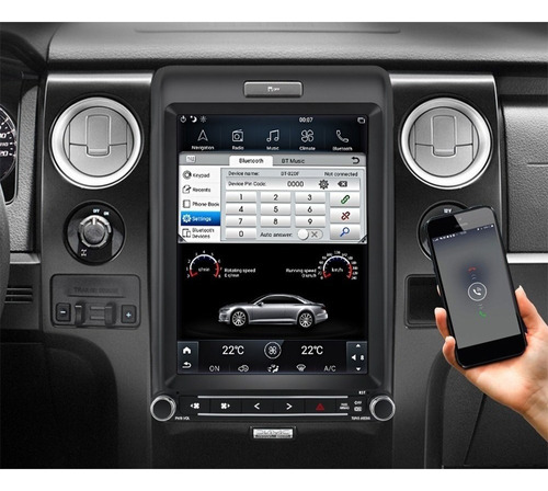 Pantalla De Radio Estreo Gps Tesla Para Ford Raptor F150 20 Foto 4