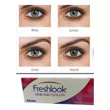 Pupilentes Freeshlook Daillies 1 Par (gratis 1 Estuche)