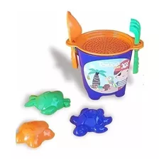 Kit Balde De Praia Com Acessorios Samba Toys