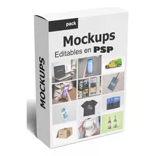 Pack Vectores Mockups Psp Muestrarios Editables Psd