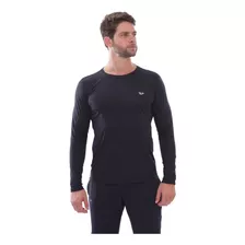 Camiseta Térmica Segunda-pele Com Proteção Uv+ Tec Dry-fit