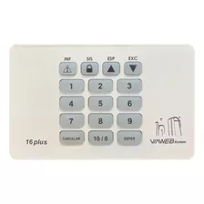 Teclado Alarme 16 Plus 32 Zonas Viaweb