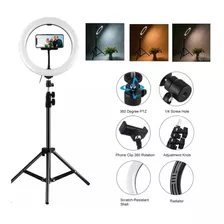 Aro Luz Led Para Fotografia Y Video 33 Cm Con Tripode 2.20 M