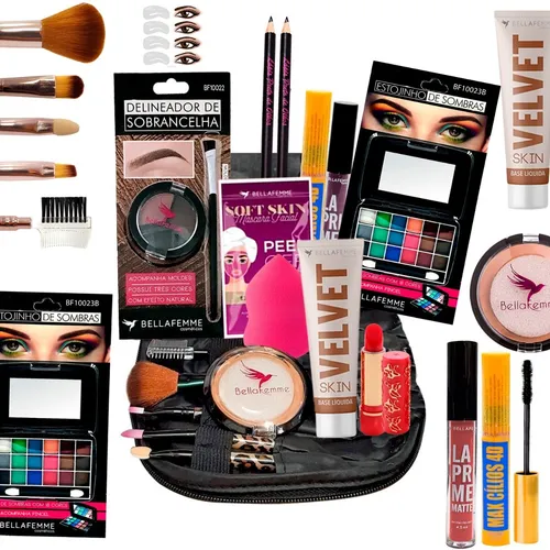 Kits de maquiagem mais vendidos de 2023: Descubra quais sĂŁo os TOP 5 para arrasar na make!