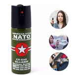 Gas Pimienta Defensa Personal Nato  + Carnet
