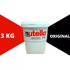Nutella 3kg Balde Gigante Original Atacado Ferrero 