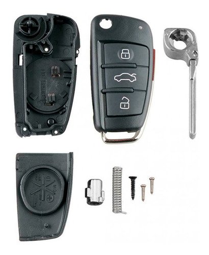 Carcasa Llave Control Audi A1 A3 A4 A6 A8 Q5 Q7 S3 A S8 Tt++ Foto 2