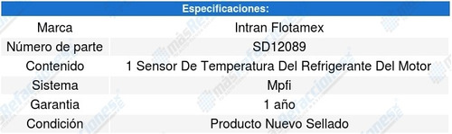Sensor Refrigerante Cts Infiniti M45 4.5l V8 03/04 Intran Foto 3