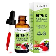 Metab -12 / B-12 + Vitamin D - Naturalslim -