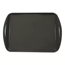 Kit 25 Bandeja Restaurante Self Service Fast Food 44x30 Cor Preto