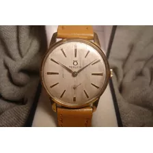 Hermoso Reloj Milus Antiguo Hombre '50 Oro Plaque 18k Unico!