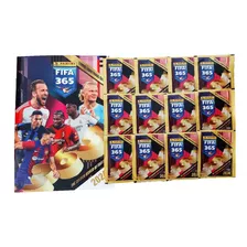Kit 1 Álbum Fifa 365 2024 Mais 100 Figurinhas (20 Envelopes)