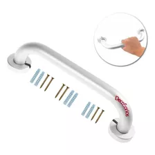 Agarradera De Seguridad Baño 45 Cms Con Tornillos Y Tapas