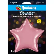 Globo Chrome Estrella 20 X 1 Qualatex -hcf