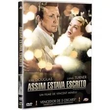 Dvd Assim Estava Escrito Vincente Minelli Kirk Douglas 1952