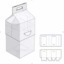Pack +500 Vectores De Cajas Editar E Imprimir Moldes Troquel