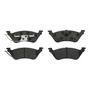 Set-4 Balatas Ceramica Traseras Grand Caravan 3.3l V6 2008