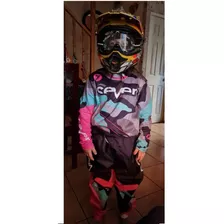 Traje Motocross, Enduro, Bicicleta, Niño-niña Seven