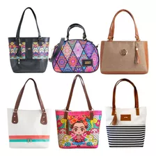 Vende Bolsos D Mujer León. Mayoreo 6 Bolsas + Color Café