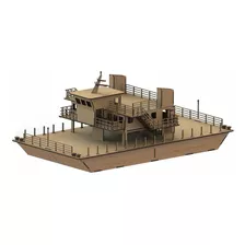 Ferry Boat 3d Mdf