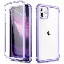 Funda Para iPhone 11 Pro, Violeta/transparente/resistente