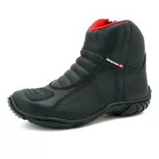 Bota Motociclista Ref 305 Atron Pronta Entrega