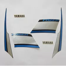 Kit Adesivo Jogo Faixa Yamaha Fazer 250 Ys 2014 Preto
