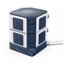 6 Puertos Usb De Carga Inteligentes Bestek Power Strip Torre