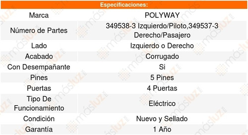 Espejo Polyway Dodge Caliber 10_12 Foto 2