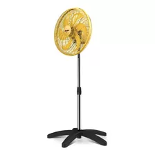 Ventilador Coluna Dômina Oscilante Silencioso Motor Weg 50cm Cor Da Estrutura Ouro 220v