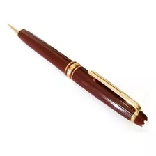 Caneta Montblanc Esferográfica Classique Bordô 