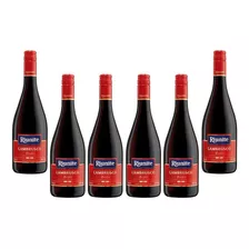 Vino Tinto Riunite Lambrusco (6 Pack) 6/750 Ml 