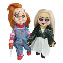 Muñeco Chucky Y Su Novia Tiffany Con Luz Y Sonido Los 2