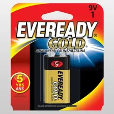 Bateria 9v Alcalina Eveready Gold