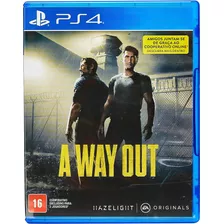 A Way Out Ps4 Mídia Física Lacrado Leg Pt Br