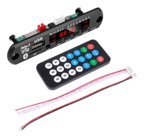 Modulo Mp3 Reproductor Bluetooth Usb Rad Aux Sd