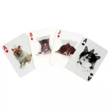 Kikkerland Kikkerland Playing Cards, Cat Lenticular.