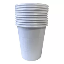  Vaso Plástico Descartable Blanco 180 Cc X 100 Unid