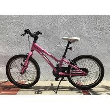 Bicicleta P/niña,usada,mca.trek,mod.precaliber,rod.20,rosa.