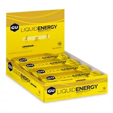 12 Geles Liquid Energy Limonada | 12 Liquid Gel Gu Lemonade