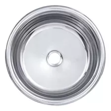 Tecnocuba Cuba Inox Redonda 25cm De Sobrepor Válvula