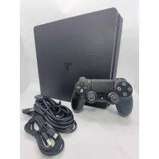 Playstation 4 Slim 500gb 1 Controle 1 Jogo Brinde ( Seminovo