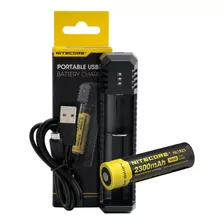 Cargador Baterías Nitecore Con Indicador Led + Batería 18650