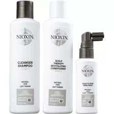 Kit Nioxin System 1 Shampoo + Cond 150ml + Scalp 50ml