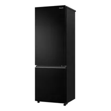 Refrigeradora Panasonic Bottom Freezer Bv361 325l Inverter Color Negro Efecto Vidrio