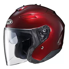 Casco De Moto, Talla S, Color Rojo, Hjc Helmets