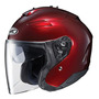 Casco De Moto, Talla S, Color Rojo, Hjc Helmets Jaguar S-TYPE