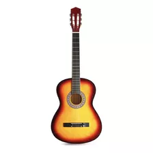 Guitarra Clasica Femmto Para Diestros Derechos Funda Puas Naranja Madera Dura Diestro Femmto