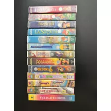 Colección De Vhs De Disney Y Barney