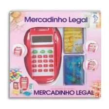 Mini Mercadinho Legal - Com Cartões E Calculadora - Fênix